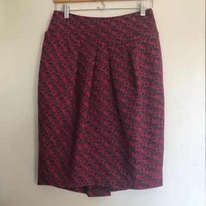 Anthropologie Wool Tulip Skirt